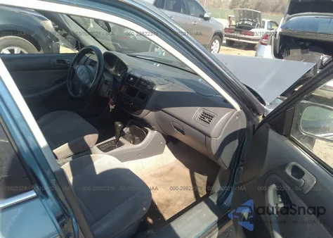 1997 Honda Civic Lx z USA, uszkodzony, nr VIN 2HGEJ6675VH516501